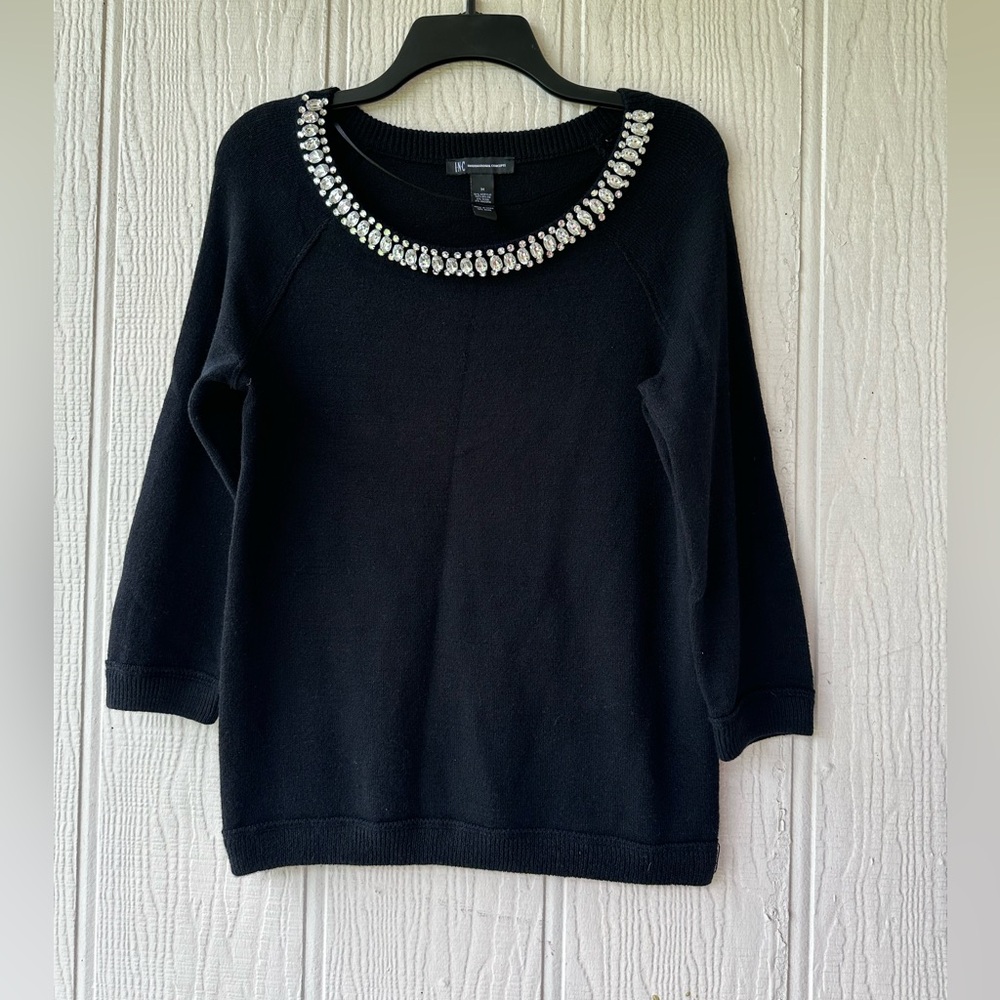 INC Embellished Sweater